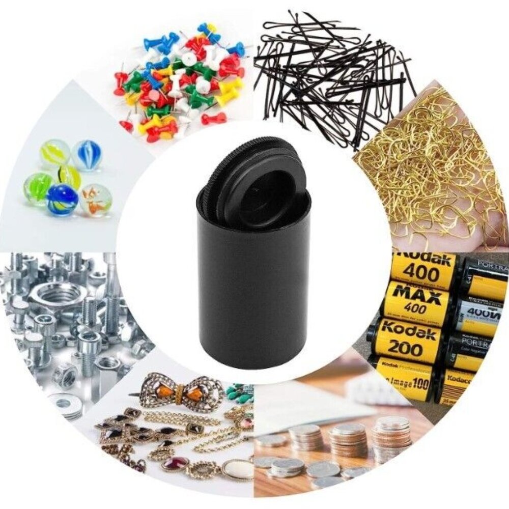 25 Pack Film Canisters with Caps for Storage of Film or Small Accessories & more - Picture 1 of 9
